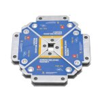 4 pièces 50kg supports de soudage magnétiques angle soudure aimant soudeur fixateur positionneur ferrite ... 4 pièces 50kg supports de soudage magnétiques angle soudure aimant soudeur fixateur positionneur ferrite ...