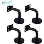 4 pi�ces acier inoxydable supports de main courante pour fixation murale supports de rail d'escalier ...