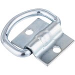 4 pi�ces anneau d'arrimage anneau en d, pour remorque bateau, camions, fourgonnettes - ahlsen
