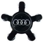 4 pi�ces auto cache moyeux capuchons de centre pour audi a3 a4l a5 a6l a8l q3 q5, centre de jante capuchons ...