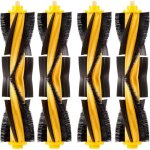 4 pices brosses  rouleaux brosse principale pices de rechange pour robot aspirateur ecovacs deebot ...