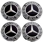 4 pièces cache moyeux compatible with mercedes benz 75mm cache de roue centrale abs accessoires de voiture ... 4 pièces cache moyeux compatible with mercedes benz 75mm cache de roue centrale abs accessoires de voiture ...