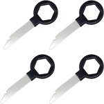 4 pi�ces cl� extraction autoradio cl�s d'extraction de d�montage autoradio tiroir compatible avec vw ...