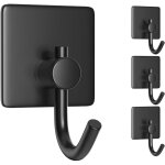 4 pi�ces crochet adhesif mural, porte serviette salle de bain, porte manteau adh�sif, accroche torchon ...