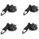 4 pi�ces crochets puissante ancre � ventouse � ventouse avec crochets de fixation 10 kg ventouses multifonctio ...