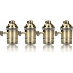 4 pices edison douille vintage e27 adaptateur de lampe avec interrupteur rtro vintage lustre sans fil ...
