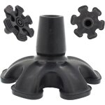 4 pi�ces embout 19mm en caoutchouc � base large avec 6 pieds pour une meilleure stabilit�, autoportant, ...