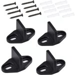 4 pi�ces guide porte coulissante, guide porte galandage, guide de plancher porte coulissante bas de porte ...