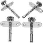 4 pi�ces loquet � ressort goupille de piston de moustiquaire accessoires de trompette goupille de verrouillage ...