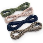 4 pi�ces paracorde 4 mm, nylon paracord, corde 100% nylon, corde ext�rieure avec 7 brins, multifonction ...