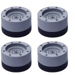 4 pi�ces patins anti vibration, pieds en caoutchouc pour machine � laver coussinets pied de machine � ...