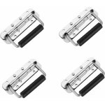 4 pi�ce poign�e pliante, poign�e de caisse en acier inoxydable, poign�e de caisse poign�es caisse pliante ...