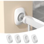 4 pi�ces protecteur mural de barri�re de s�curit� pour b�b�, �conomiseur mural � l'�preuve des enfants ...