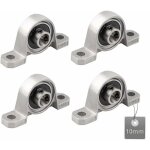 4 pices de roulements de bloc d'oreiller - paliers  semelle en alliage de zinc avec roulements  billes ...