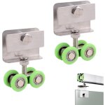 4 pi�ces roulette porte coulissante douche ? galet de porte coulissante ultra - lisse, rail coulissant ...