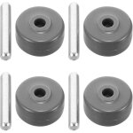 4 pi�ces roulettes silencieuses pour brosse sol aspirateur kit compatible