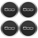 4 pi�ces s�ries 133mm enjoliveur pour 500 roues de capuchons moyeu central 68078419ac 68078421ac cache ...