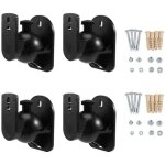 4 pi�ces s�ries support de mural haut - parleur universel pince plafond avec rotation r�glable l'angle ...