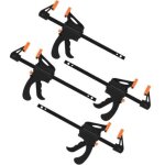 4 pi�ces serres - joints � une main, pince � barre � cliquet, rapide � cliquet � lib�ration, clamp barre ...