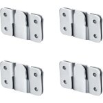 4 pices supports de montage encastrs, supports de fixation murale pour tte de lit fixation murale ...