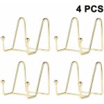 4 pi�ces supports de plaque pour support de plaque d'affichage pr�sentoir support de cadre en m�tal support ...