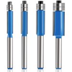 4 pices tte double roulement tondeuse bois ct fraise coupe couteau dcoration meubles tte sculpture, ...