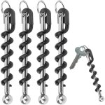 4 pi�ces tire bouchon porte clef, mini ouvre bouteille, limonadier professionnel porte - cl�s, ouvre ...