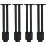 4 pieds de meuble, pieds de table r�glables, jambes imperm�ables sofa, sens design, alliage d'aluminium ...