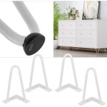 Skecten - 4 pieds de table en Épingle à cheveux 20cm 2 tiges en acier noir Épaisseur 12mm - blanc Skecten - 4 pieds de table en Épingle à cheveux 20cm 2 tiges en acier noir Épaisseur 12mm - blanc