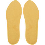 4 semelles thermiques chauffantes hommes femmes, respirantes en polaire pu, confortables isolantes pour ...