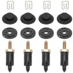 4 set fixations couvre moteur 2. 0 hdi pour berlingo c4 c5 xantia xsara 206 306 307 406 607 806 expert ...