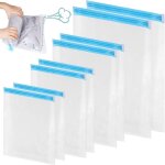 4 tailles de sacs sous vide pour v�tements, 8 sacs sous vide pour v�tements, sacs �tanches pour couettes, ...