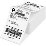 4'x 6' tiquettes thermiques autocollantes, tiquettes d'expdition, compatible avec les imprimantes ...