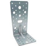 40 equerres ancrage mur 300 x 40 x 40 x 2 mm - zingu� blanc - d - work