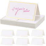 40 vide � la feuille d'or de la fronti�re des cartes de place pour les mariages et �v�nements, des accessoires ...