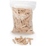 Memkey - 400 pcs de cheville bois 8 mm x 40 mm - goujon bois de htre massif idal pour fraise  bois ...