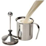 400ml appareil � mousse / mousseur de lait en acier inoxydable cappuccino caf� mousse double pompe (w) ...