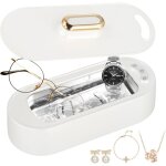 400ml appareil � ultrasons, nettoyeur ultrasons avec 3 modes de nettoyage, ultrasonic cleaner lunettes ...