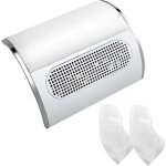 40w aspirateur de table pour manucure professionnel, nail aspiration de poussi�re collector d'ongles ...