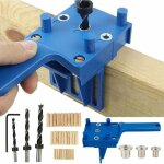 41 pcs gabarits de perage cheville gabarit de percage tourillon kit gabarait de goujon menuiserie  ...