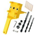 41 pcs gabarits de perage cheville gabarit de percage tourillon kit gabarait de goujon menuiserie  ...