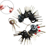 41 pi�ces outil de d�verrouillage de voiture, auto terminals enl�vement outil set, retrait de connecteur ...