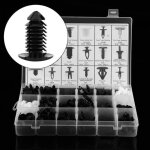 415pcs clips agrafes plastiques voiture rivets fixation panneaux de portes pare - chocs universel pour ...