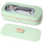 420ml nettoyeur ultrasons, 48000hz machine de nettoyeur bijoux � ultrason avec 2 r�glages de temps