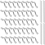 45 pi�ces plaque oeillet acier inoxydable 304 m4 boucles de pont pour kayaks boat top pad eye pontet ...