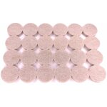 48x patin feutre autocollant auto - adh�sifs rond 25mm glisseur 5mm anti rayure anti d�rapant pied meuble ...