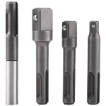 4pcs 1 / 4  3 / 8  1 / 2  porte douilles � bille porte douilles de vissage sds sds - plus magn�tique ...