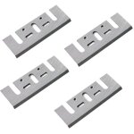4pcs 3 - 1 / 4 inch tooling lames de raboteuse lame de rechange pour raboteuse �lectrique hss lame de ...