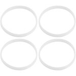 4pcs accessoires de pressoir � jus blanc en caoutchouc 1000w orange pressoir agrumes fruits jus de citron ...