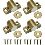 4pcs aimant pour porte placard loquet de porte magn�tique fermeture de porte aimant�e avec 4 rondelles ...